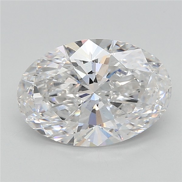 2.54 ct. oval Lab Grown Diamond front image