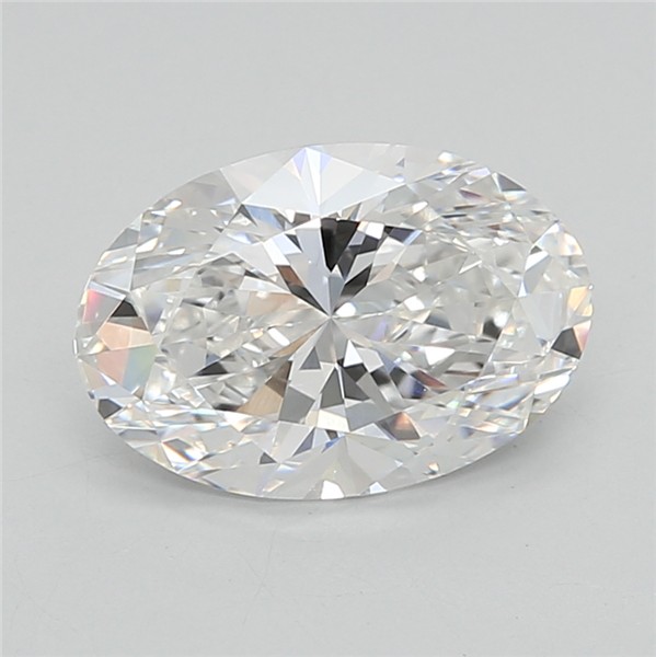 2.08 ct. oval Lab Grown Diamond front image