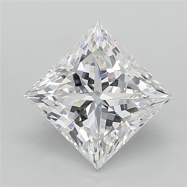 2.06 ct. princess Lab Grown Diamond front image
