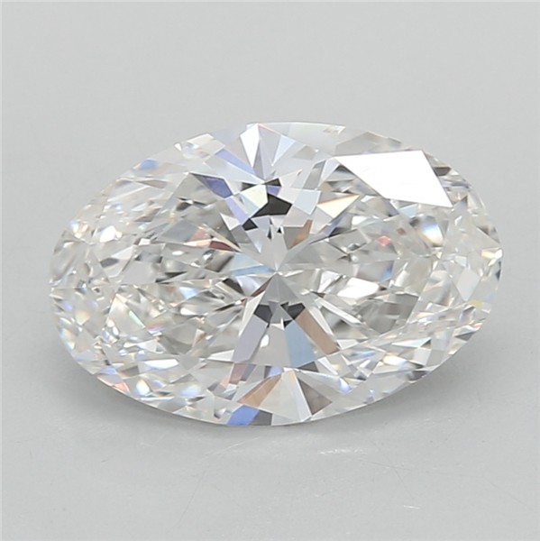 2.25 ct. oval Lab Grown Diamond front image