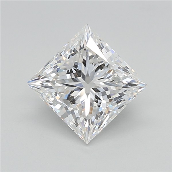 2.09 ct. princess Lab Grown Diamond front image