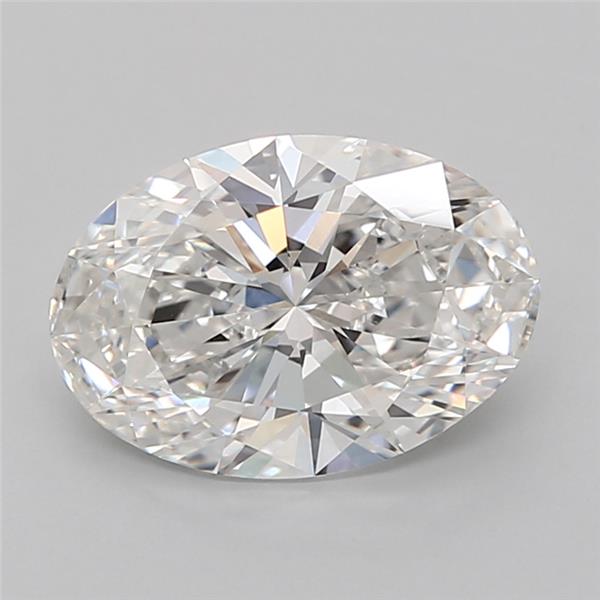 2.55 ct. oval Lab Grown Diamond front image