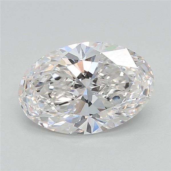 2.01 ct. oval Lab Grown Diamond front image