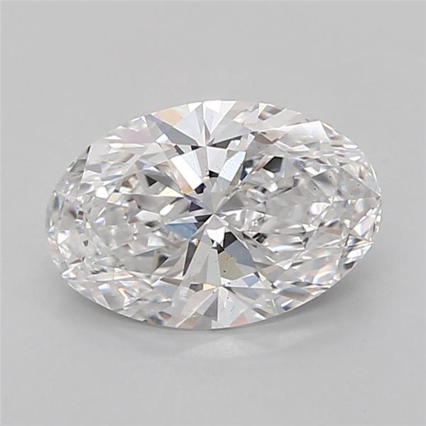 1.75 ct. oval Lab Grown Diamond front image