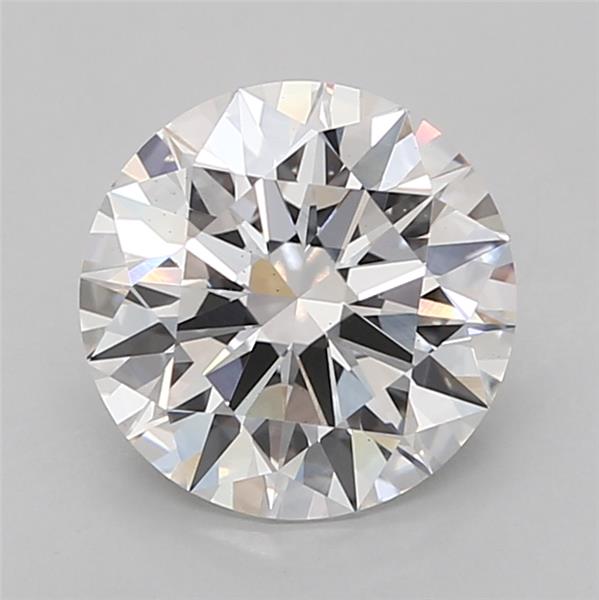2.54 ct. round Lab Grown Diamond front image