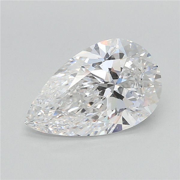 2.90 ct. pear Lab Grown Diamond front image