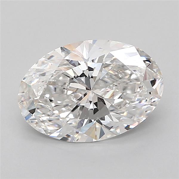2.04 ct. oval Lab Grown Diamond front image