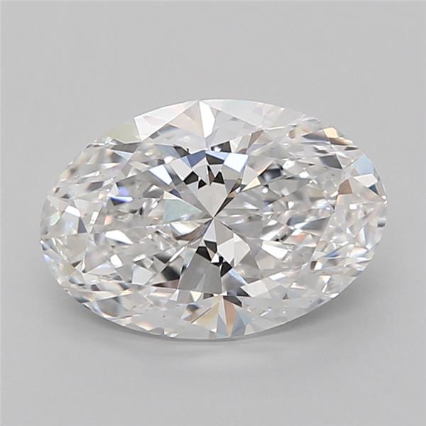 2.55 ct. oval Lab Grown Diamond front image