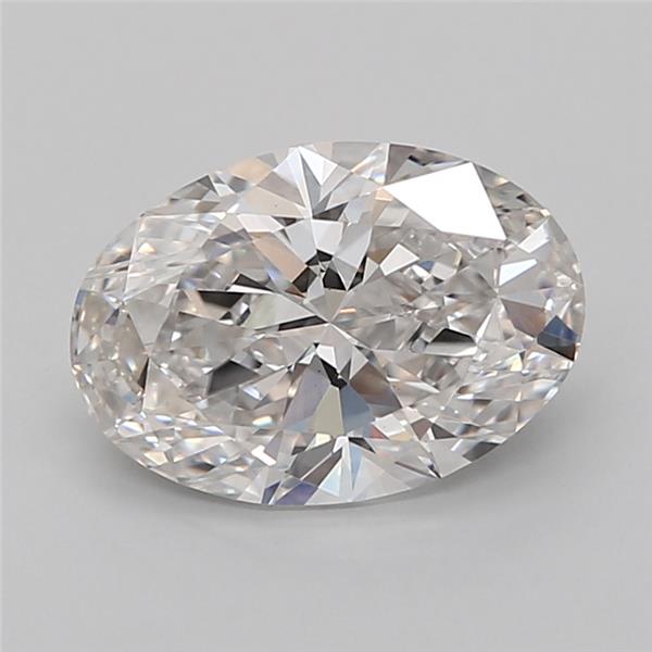 2.55 ct. oval Lab Grown Diamond front image
