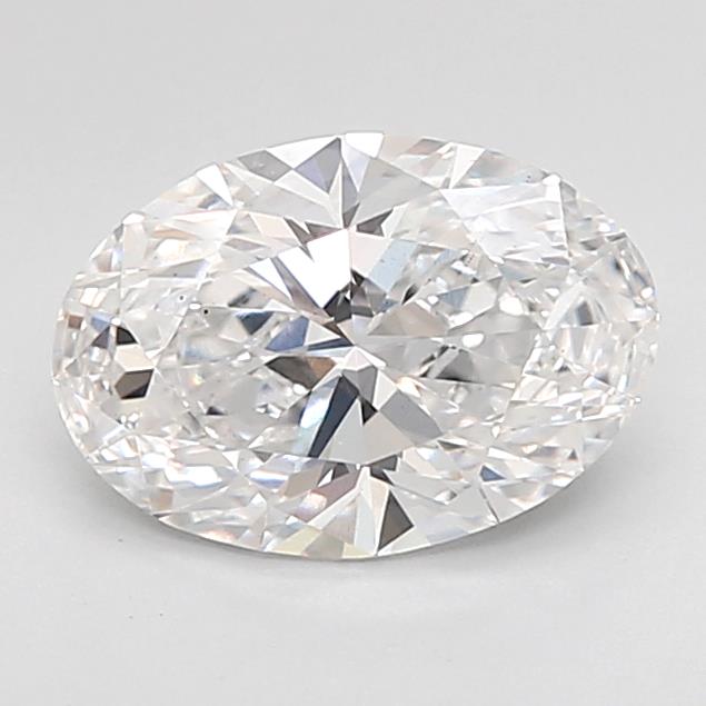 1.43 ct. oval Lab Grown Diamond front image