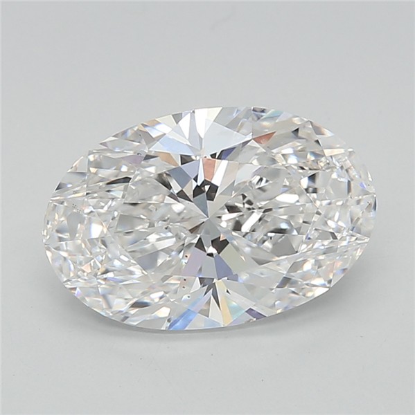2.50 ct. oval Lab Grown Diamond front image