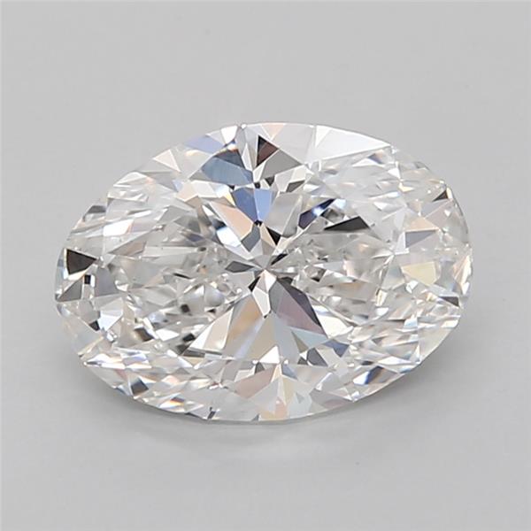 2.05 ct. oval Lab Grown Diamond front image