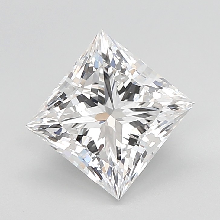 2.58 ct. princess Lab Grown Diamond front image