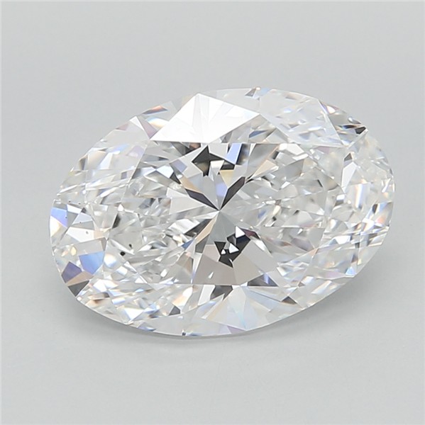 2.93 ct. oval Lab Grown Diamond front image