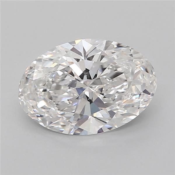2.58 ct. oval Lab Grown Diamond front image