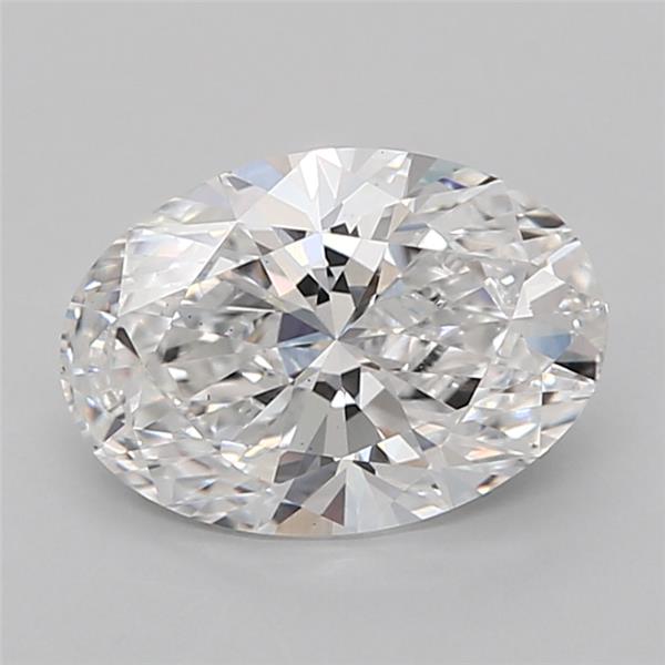 2.05 ct. oval Lab Grown Diamond front image
