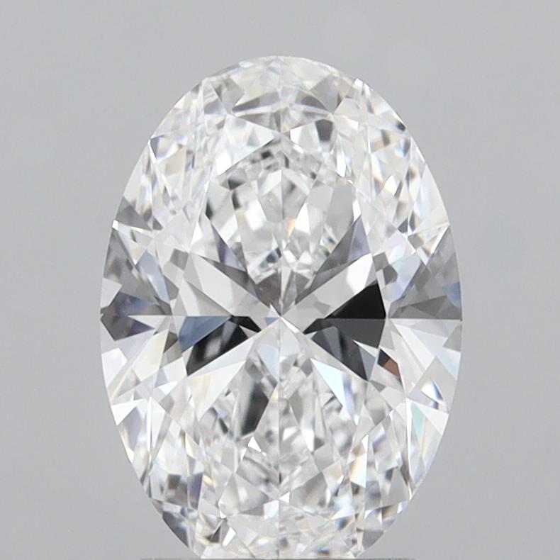 2.55 ct. oval Lab Grown Diamond front image