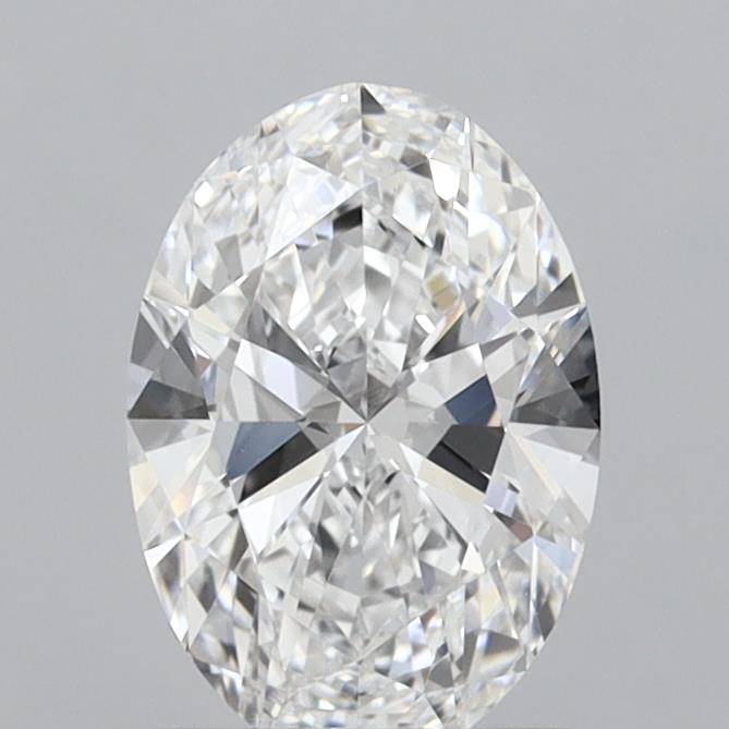 1.50 ct. oval Lab Grown Diamond front image