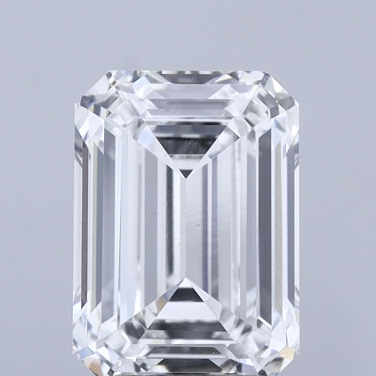 2.57 ct. emerald Lab Grown Diamond front image