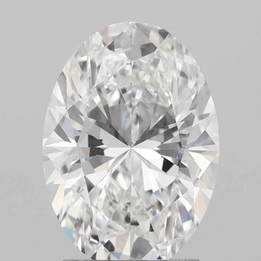 2.57 ct. oval Lab Grown Diamond front image