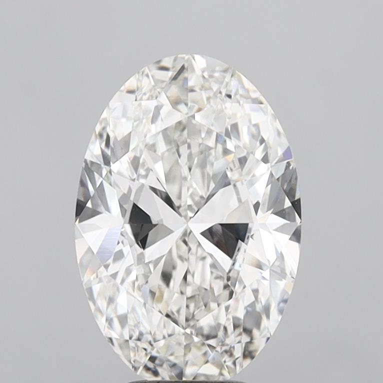 5.06 ct. oval Lab Grown Diamond front image