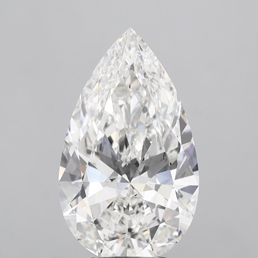 4.02 ct. pear Lab Grown Diamond front image