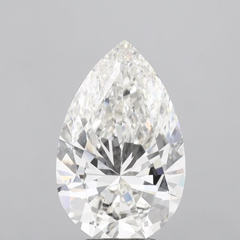 4.02 ct. pear Lab Grown Diamond front image
