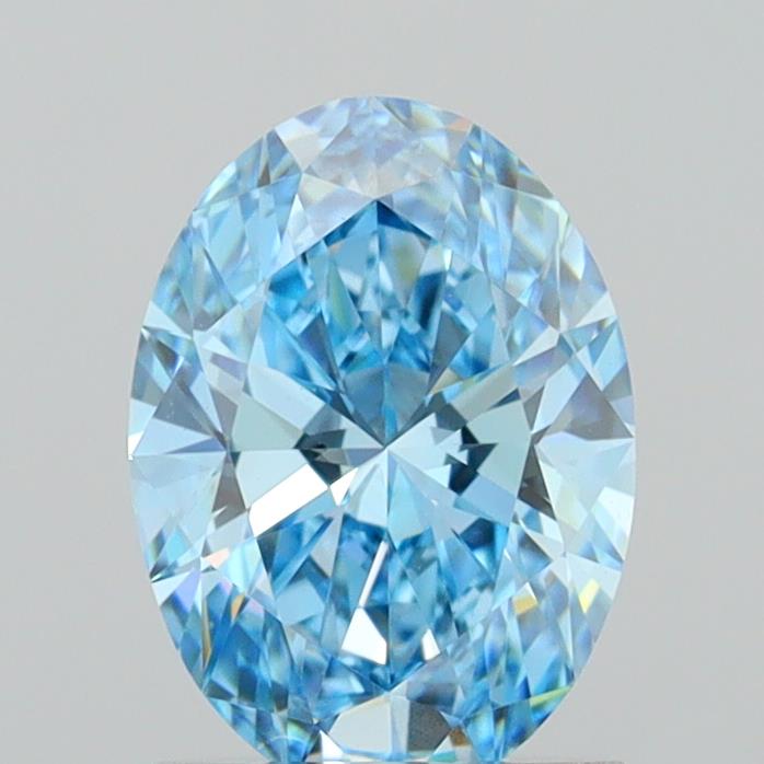 1.38 ct. oval Lab Grown Diamond front image