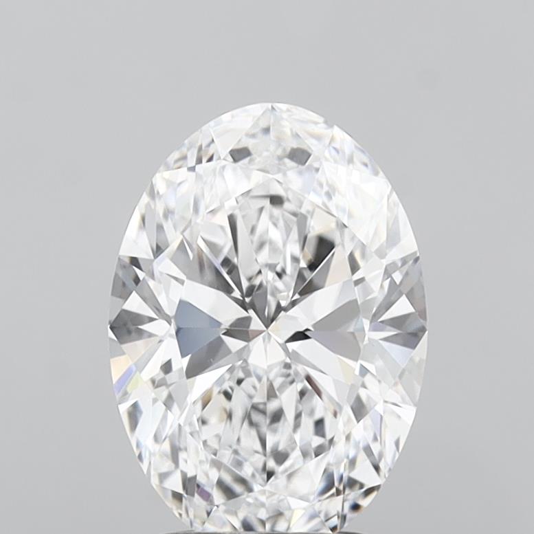 2.52 ct. oval Lab Grown Diamond front image