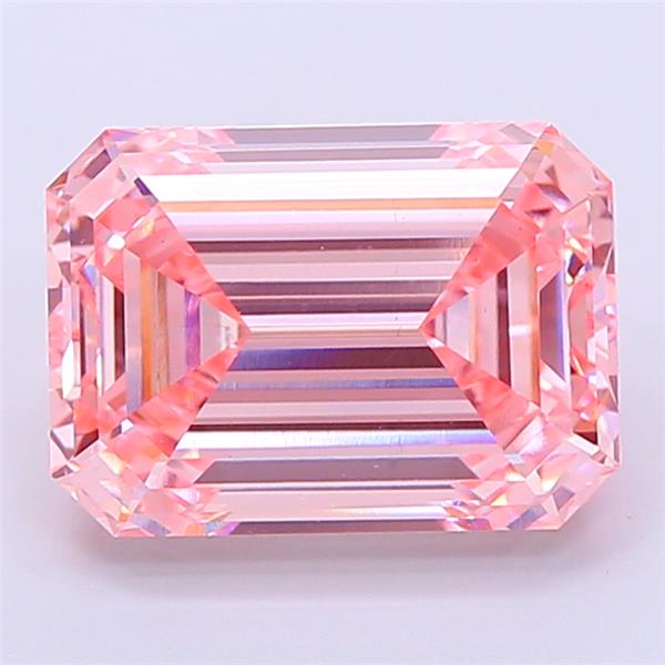 5.06 ct. emerald Lab Grown Diamond front image