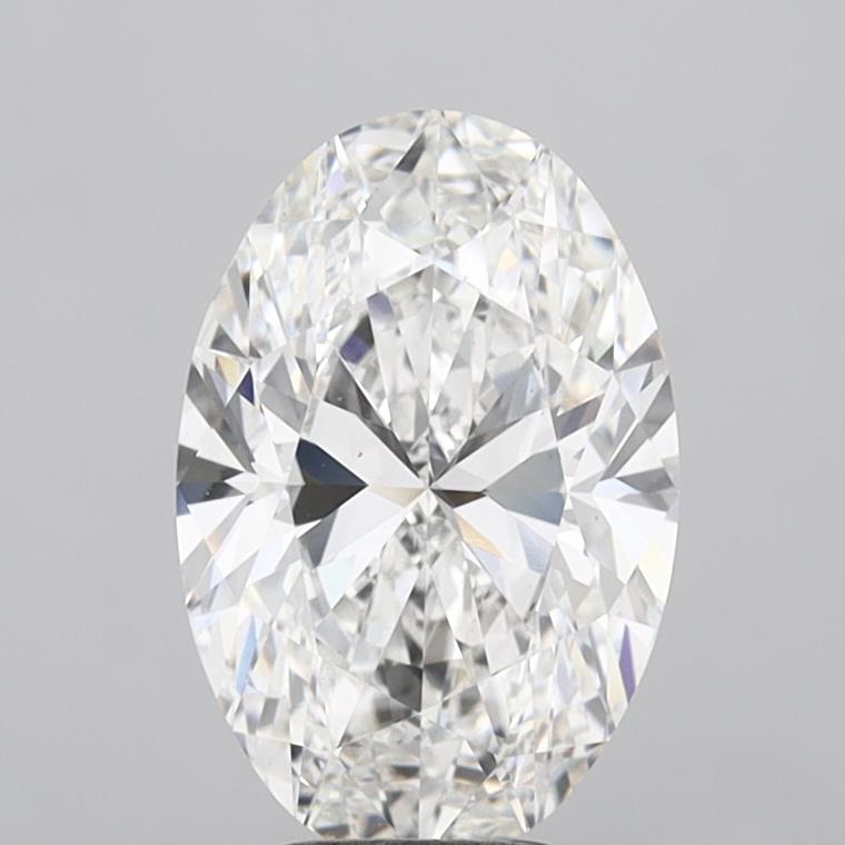5.02 ct. oval Lab Grown Diamond front image
