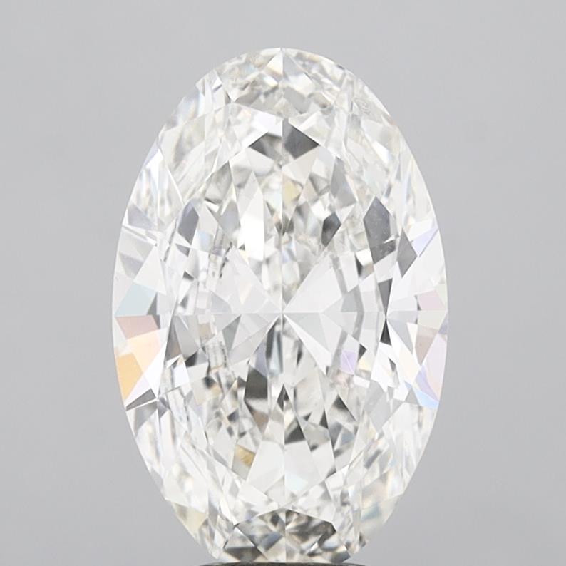 5.01 ct. oval Lab Grown Diamond front image