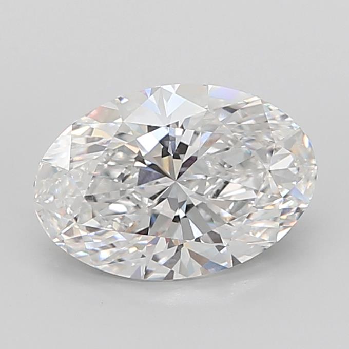 5.04 ct. oval Lab Grown Diamond front image