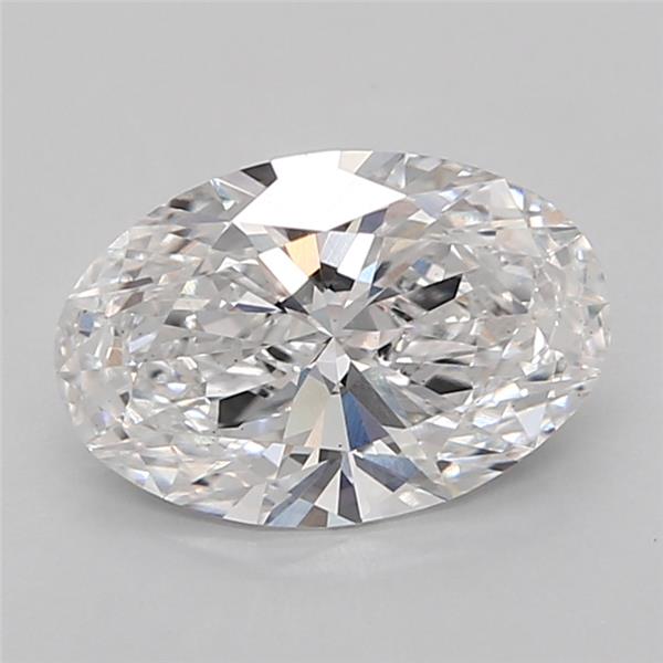 2.04 ct. oval Lab Grown Diamond front image