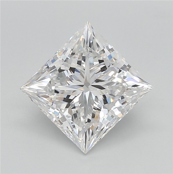 2.54 ct. princess Lab Grown Diamond front image