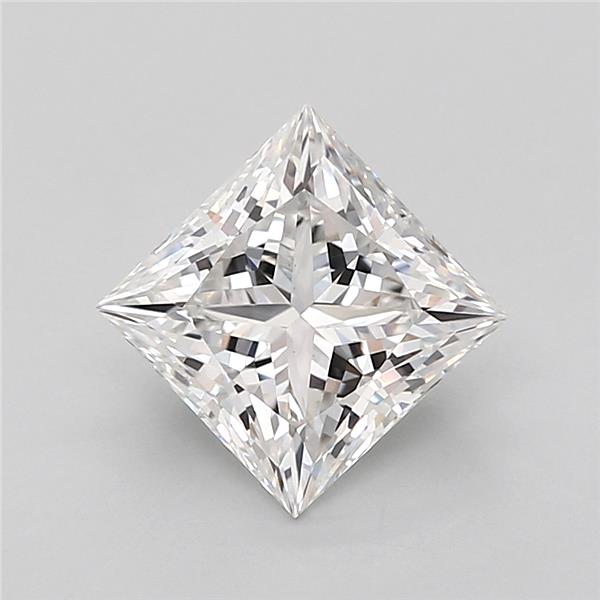 2.04 ct. princess Lab Grown Diamond front image