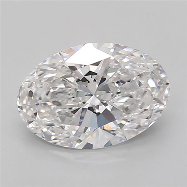2.01 ct. oval Lab Grown Diamond front image