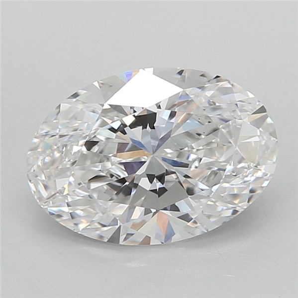 2.55 ct. oval Lab Grown Diamond front image