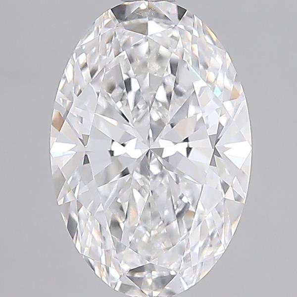 2.50 ct. oval Lab Grown Diamond front image