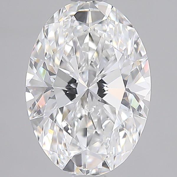 2.10 ct. oval Lab Grown Diamond front image