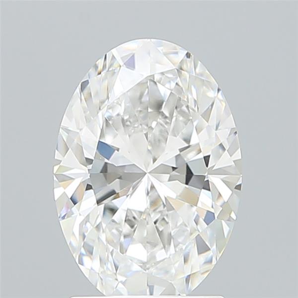 2.02 ct. oval Lab Grown Diamond front image