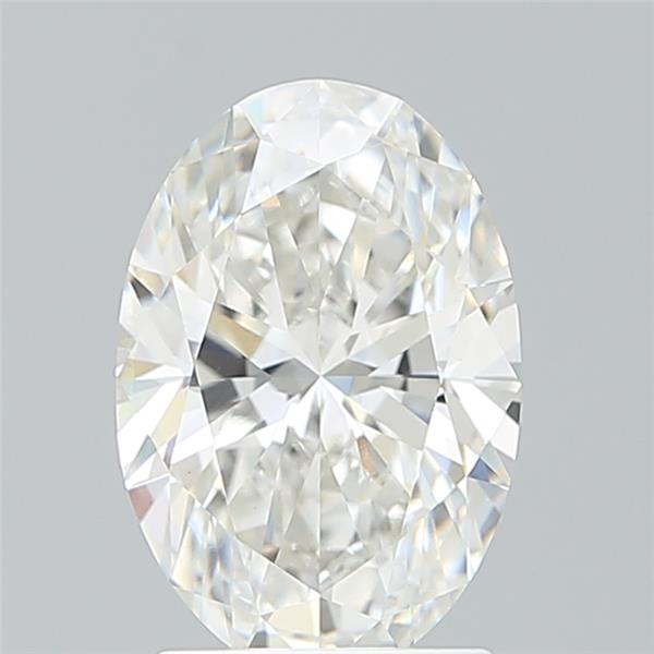 2.09 ct. oval Lab Grown Diamond front image