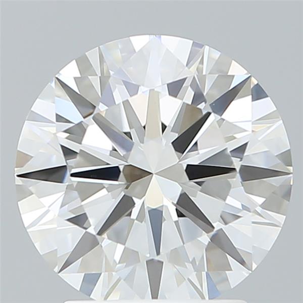2.45 ct. round Lab Grown Diamond front image