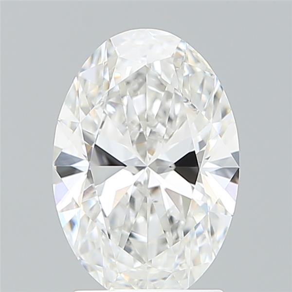 2.10 ct. oval Lab Grown Diamond front image