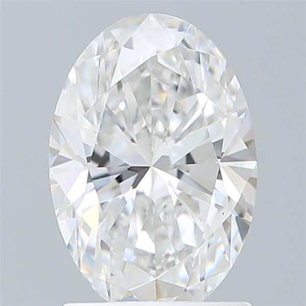 1.59 ct. oval Lab Grown Diamond front image