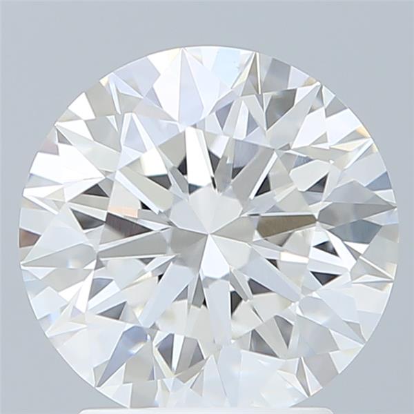 2.56 ct. round Lab Grown Diamond front image