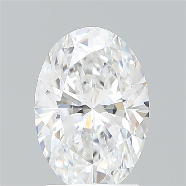 2.08 ct. oval Lab Grown Diamond front image