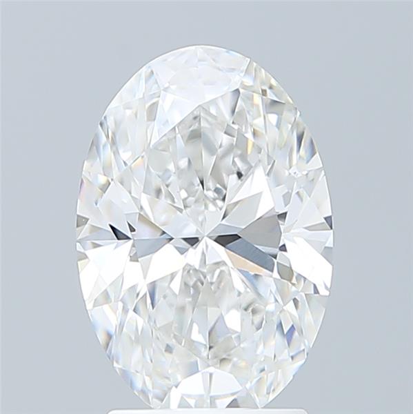 2.58 ct. oval Lab Grown Diamond front image