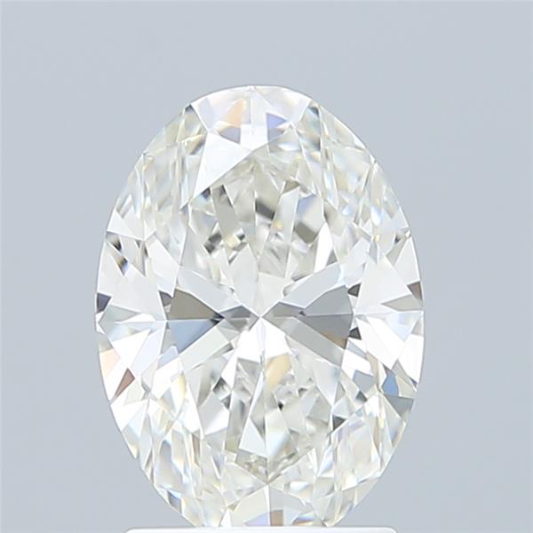 2.01 ct. oval Lab Grown Diamond front image