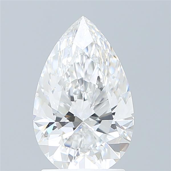 2.10 ct. pear Lab Grown Diamond front image